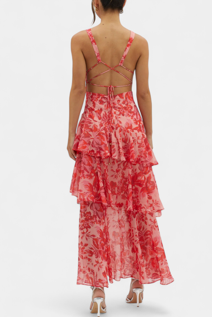 Dimanche | Robe gaze en V
