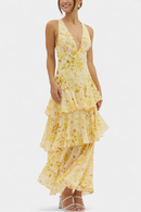Dimanche | Robe gaze en V