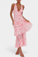 Dimanche | Robe gaze en V