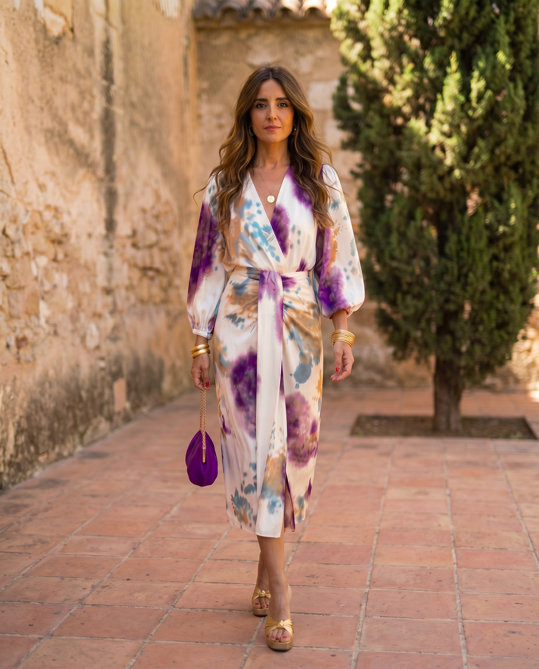 Sofía | Robe de printemps sophistiquée deux pièces