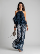 Élise | Ensemble élégant et léger avec top fluide et pantalon large
