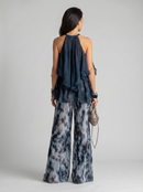 Élise | Ensemble élégant et léger avec top fluide et pantalon large