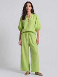 Alba | Ensemble deux pièces : Chemise coupe décontractée et pantalon large
