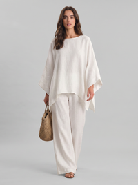 Cristina | Ensemble deux pièces avec manches longues et pantalon large