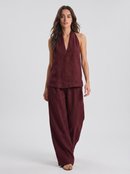 Ainhoa | Conjunto de dos piezas con textura de lino