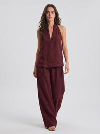 Ainhoa | Conjunto de dos piezas con textura de lino