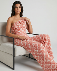 Jimena | Mono de estampado geométrico primaveral