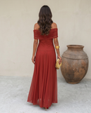 Vestido Toledo en rojo