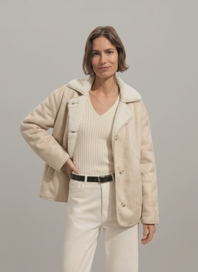 CLARA™ | Chaqueta tipo aviador