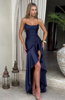 Samira | Vestido con volantes bajos