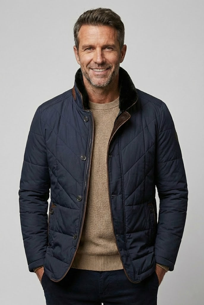 Tomás | Chaqueta elegante con cuello clásico