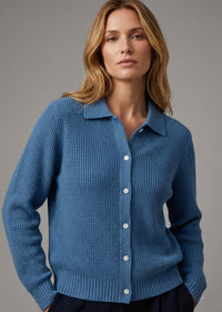 Elena | Cárdigan Clásico de Punto Suave