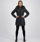 Abrigo Elegamma | con capucha y cremallera