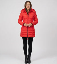 Abrigo Elegamma | con capucha y cremallera